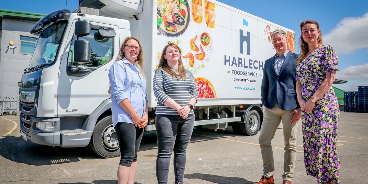 Here come the girls at equal opps employer Harlech Foodservice