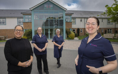Caring Amy and Sioned qualify as nurses thanks to pioneering scheme